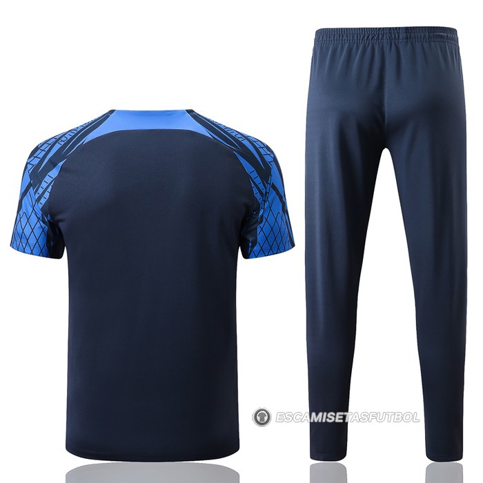 Chandal del Paises Bajos Manga Corta 22-23 Azul